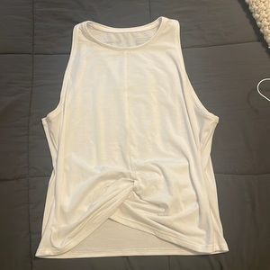 White workout top